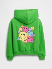 Gap Green Relaxed Logo Hoodie (4-13yrs) (4-13yrs) - Image 2 of 3