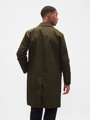 Gap Green Mac Coat - Image 2 of 4
