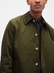 Gap Green Mac Coat - Image 4 of 4