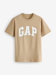 Gap Beige Everyday Soft Logo T-Shirt - Image 1 of 4