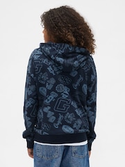 Gap Relaxed Print Hoodie - Imagen 2 de 5