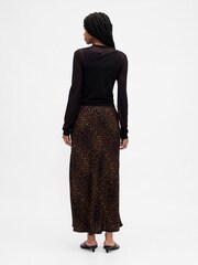 Gap Brown Maxi Slip Skirt - Image 2 of 4