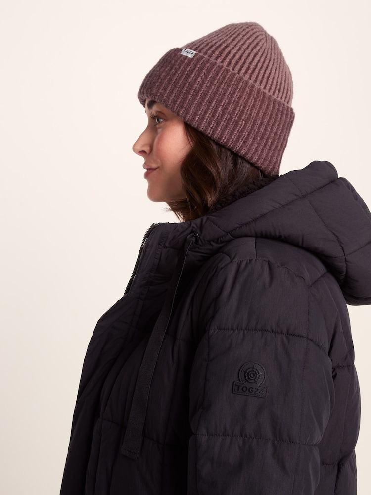 Tog 24 Purple Kiryan Knitted Hat - Image 2 of 3 Tog 24 Purple Kiryan Knitted Hat - Image 2 of 3