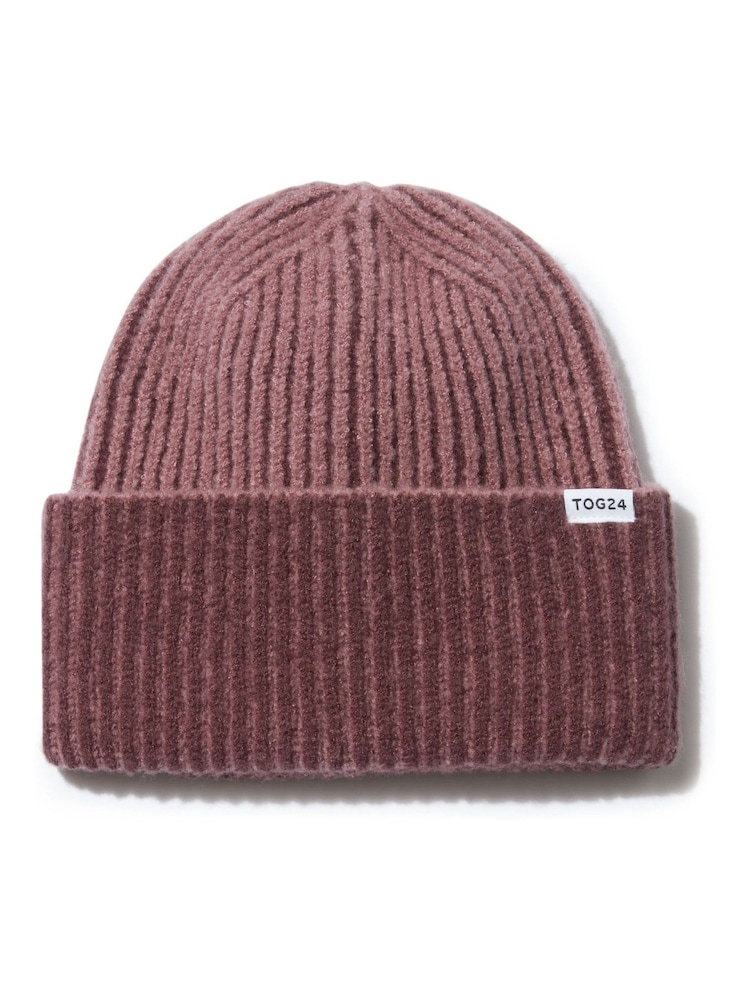 Tog 24 Purple Kiryan Knitted Hat - Image 3 of 3 Tog 24 Purple Kiryan Knitted Hat - Image 3 of 3