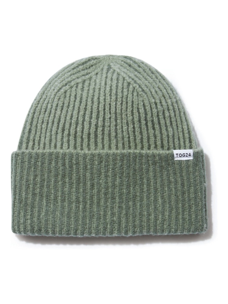 Tog 24 Green Kiryan Knitted Hat - Image 3 of 3 Tog 24 Green Kiryan Knitted Hat - Image 3 of 3