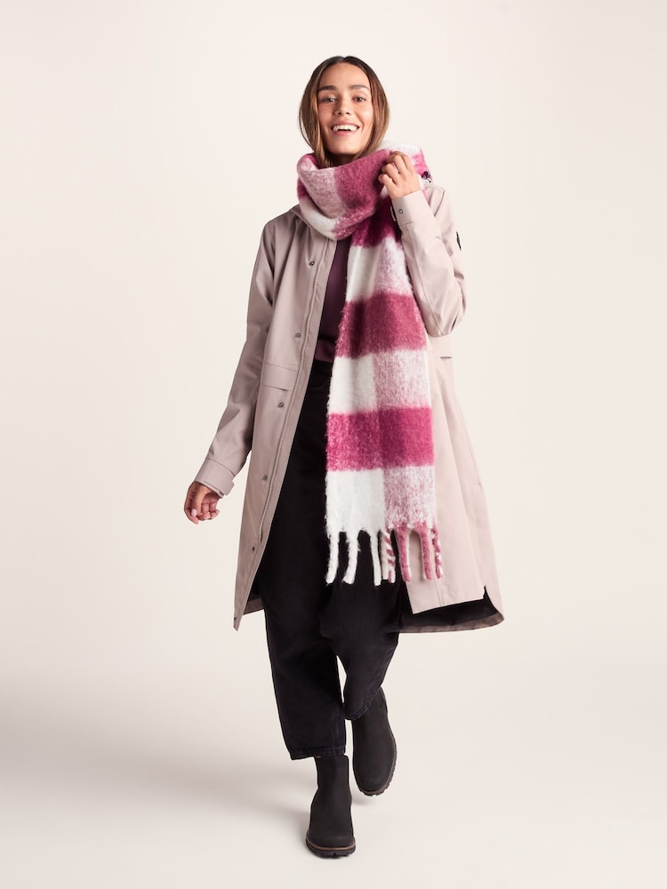 Tog 24 Red Miyara Woven Scarf - Image 1 of 3 Tog 24 Red Miyara Woven Scarf - Image 1 of 3