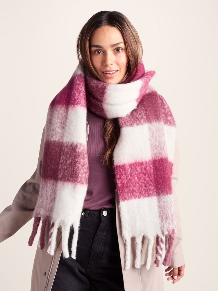 Tog 24 Red Miyara Woven Scarf - Image 2 of 3