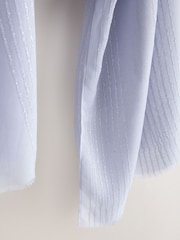 Blue Sparkle Lightweight Scarf - Image 6 of 6