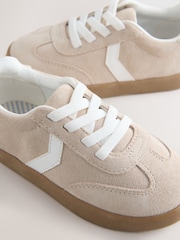 Neutral Elastic Lace Trainers - Image 4 of 5