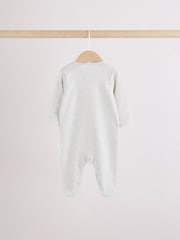 Grey Elephant Baby Sleepsuits 3 Pack (0-2yrs) - Image 3 of 12
