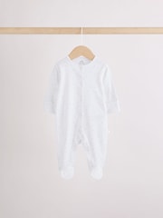 Grey Elephant Baby Sleepsuits 3 Pack (0-2yrs) - Image 6 of 12