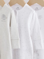 Grey Elephant Baby Sleepsuits 3 Pack (0-2yrs) - Image 7 of 12