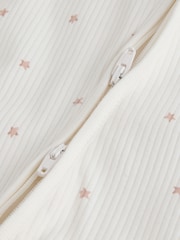 Cream Baby Sleepsuit and Hat Set (0-9mths) - Image 5 of 7