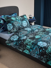 2 Pack Blue Navy Football/Gamer Duvet Cover and Pillowcases Set - Image 4 of 10