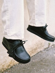 Clarks Black Wallabee Older Shoes - Image 1 of 4