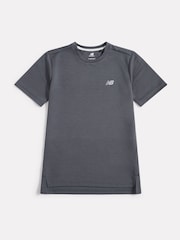 New Balance Grey Kids Athletics T-Shirt - Image 1 of 4