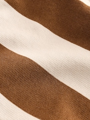 بني شوكولاتة وبيج فاتح - شورت جيرسيه (3 أشهر-7 سنوات) - صورة 9 من 9