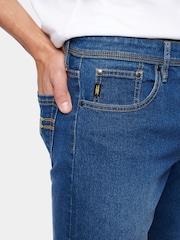 Flyers Mens Straight Fit Jeans - Image 4 of 9