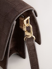 巧克力棕色 - N. Premium 皮革斜挎包 - 图片7 / 8