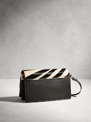 Zebra Leather Cross Body Bag - Image 2 of 5