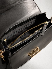 Zebra Leather Cross Body Bag - Image 3 of 5