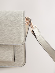 White Hardware Cross-Body Bag - Image 3 of 5