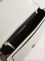 White Hardware Cross-Body Bag - Image 5 of 5