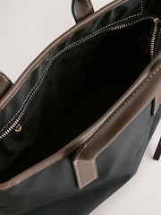 Black Nylon Cross-Body Bag - Image 10 of 10