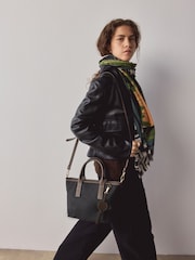 Black Nylon Cross-Body Bag - Image 2 of 10