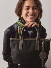 Black Nylon Cross-Body Bag - Image 3 of 10