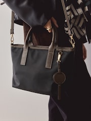 Black Nylon Cross-Body Bag - Image 4 of 10