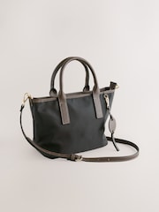 Black Nylon Cross-Body Bag - Image 6 of 10