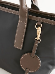 Black Nylon Cross-Body Bag - Image 8 of 10