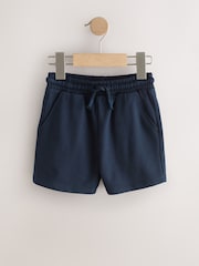 Blue/Yellow/ Navy Blue 5 Pack Jersey Shorts (3mths-7yrs) - Image 5 of 9