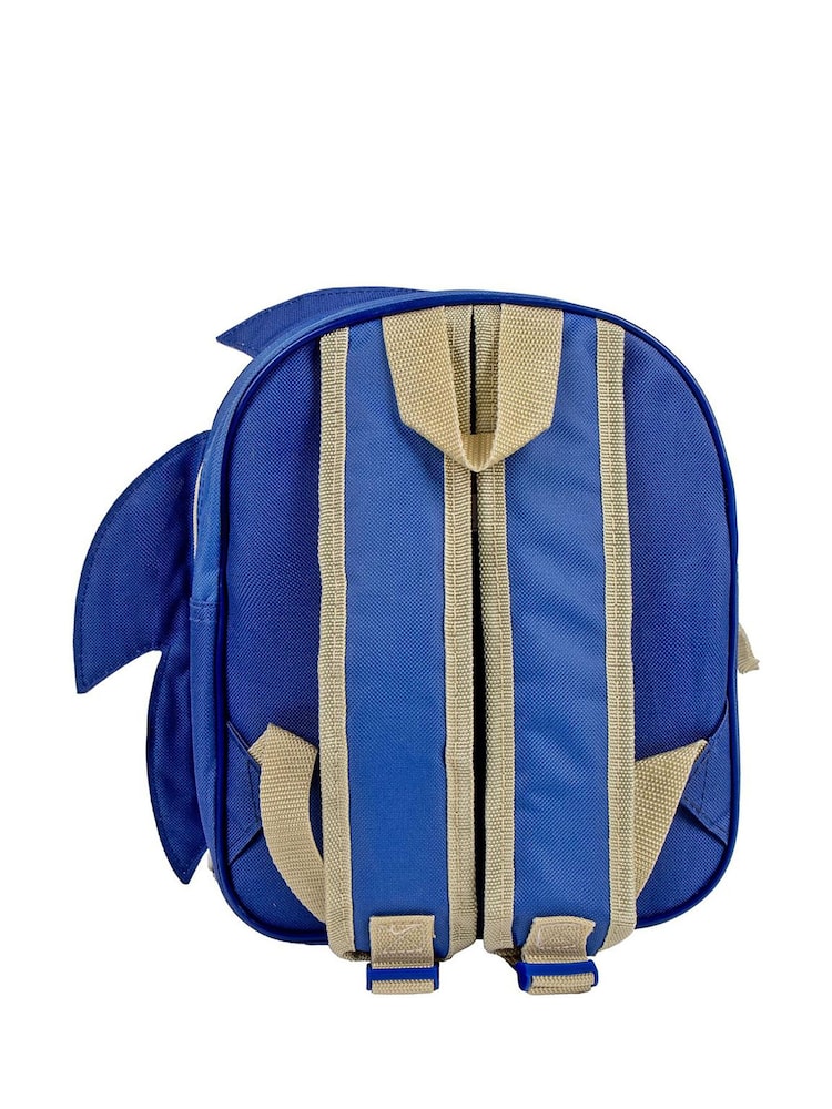 Peers Hardy Blue Sonic 3D Backpack - Image 2 of 7