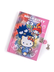 Peers Hardy Pink Hello Kitty Secret Diary With Magic Ink Pen + Topper Pen Stationery Set - Image 3 of 4