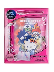Peers Hardy Pink Hello Kitty Secret Diary With Magic Ink Pen + Topper Pen Stationery Set - Image 4 of 4