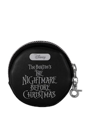Peers Hardy Disney Nightmare Before Christmas Face Cookie Coin Black Purse - Image 2 of 2