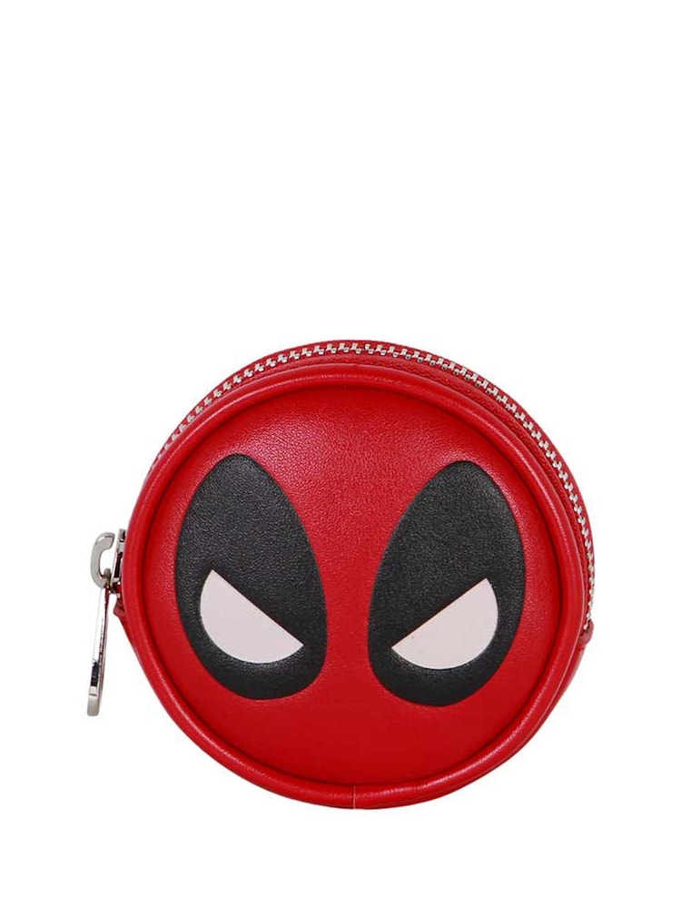 Peers Hardy Red Marvel Deadpool Chibi Cookie Coin Purse - Image 1 of 3