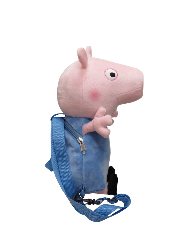 Peers Hardy Blue Peppa Pig 3D Plush Backpack - Image 2 of 3