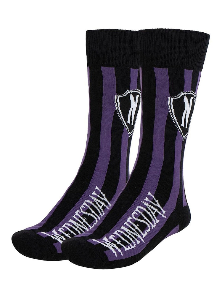 Peers Hardy Wednesday Black Socks 3 Pack - Image 2 of 5