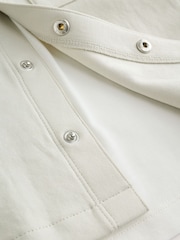 Light Grey Jersey Shirt T-Shirt and Shorts Set (3mths-7yrs) - Image 4 of 11