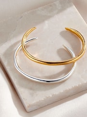 Personalised Talon Open Cuff Bangle by Posh Totty Designs - Image 2 of 3