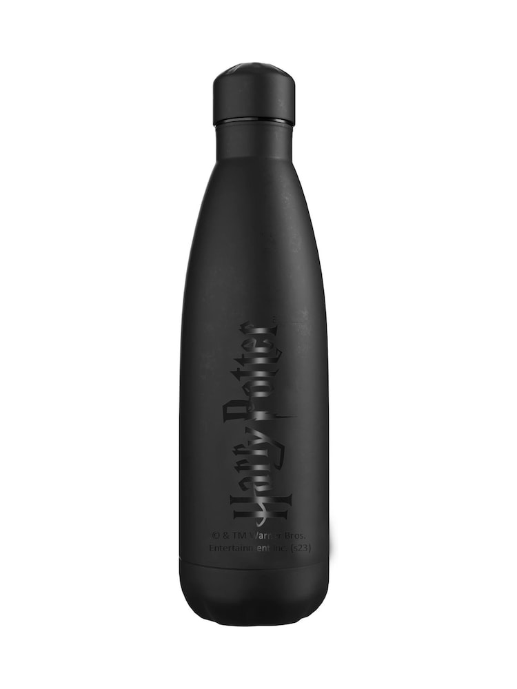 Peers Hardy Double Harry Potter Wall Stainless Steel Black Bottle - Image 2 of 2