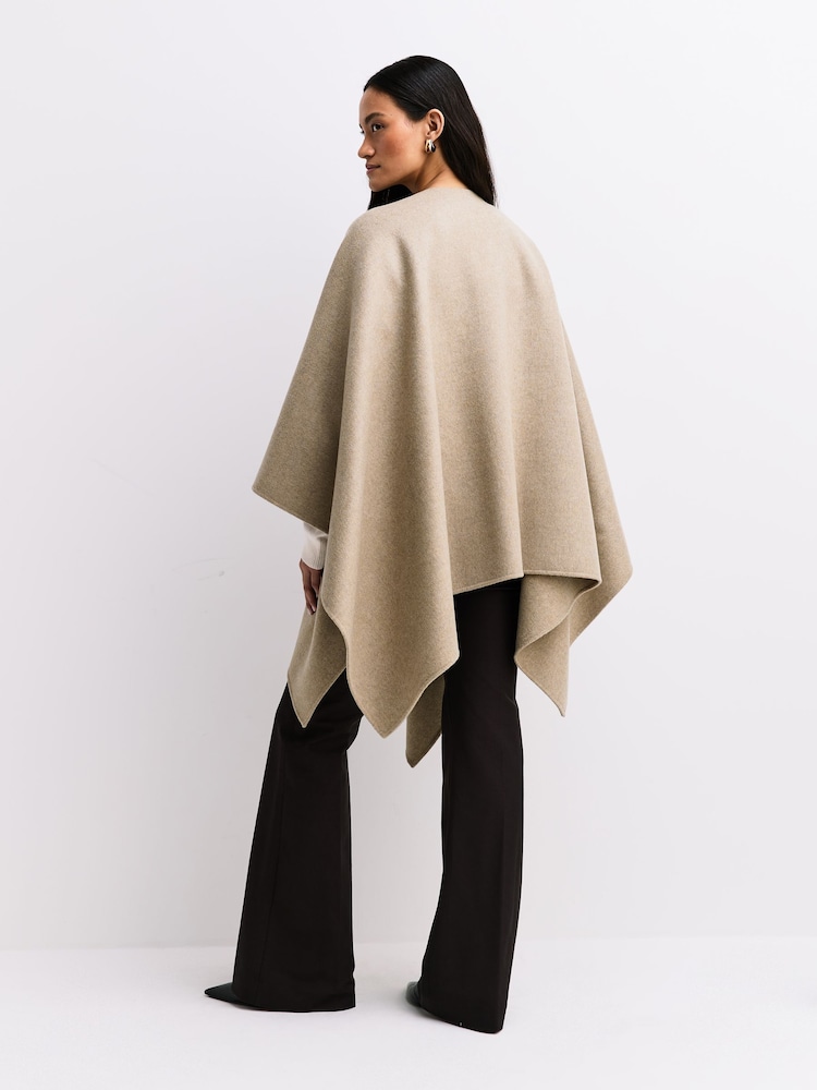 Joseph Brown Cassidy Wool and Cashmere Cape - Image 2 of 6
