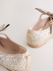 Or - Chaussures Baker by Ted Baker Nœud Ocassion Mary Jane - Image 5 de 6