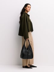 Joseph Green Kalaa Light Palm Leaf Double Faced Jacket - Image 4 of 8