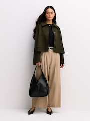 Joseph Green Kalaa Light Palm Leaf Double Faced Jacket - Image 5 of 8