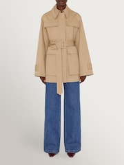 Joseph Brown Shama Cotton Dark Powder Coat - Image 1 of 5