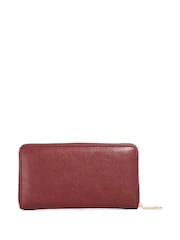 Dune London Red Kelbey Zip Around Long Purse - Image 3 of 5